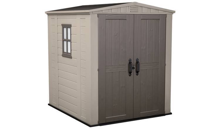 8991977_R_Z001A.jpg Factor Apex Garden Storage Shed 6 × 6 ft - Image 1