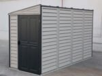 Duramax 4x10 Sidemate Shed Gray with Foundation 36725 - Image 11
