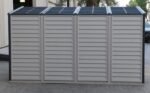 Duramax 4x10 Sidemate Shed Gray with Foundation 36725 - Image 9