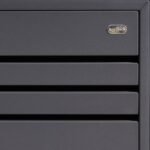 Chelsea Triple Bin Store - Anthracite - Image 8