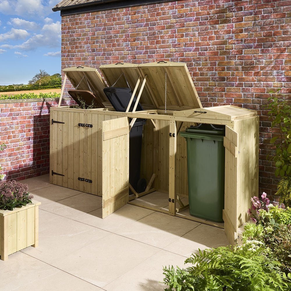signature-heritage-t-g-quadruple-bin-store-p640-4723_image.jpg Signature Heritage T&G Quadruple Bin Store - Image 1