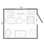 Suncast Cabana Entertainment Shed & Bar 8' x 7' - Cool Grey - Image 8