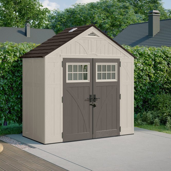 suncast-tremont-shed-8x4-p511-3656_medium_996281cc-d756-4aab-b6dd-e1486c003a37.jpg Suncast Tremont Shed 8x4 - Image 1
